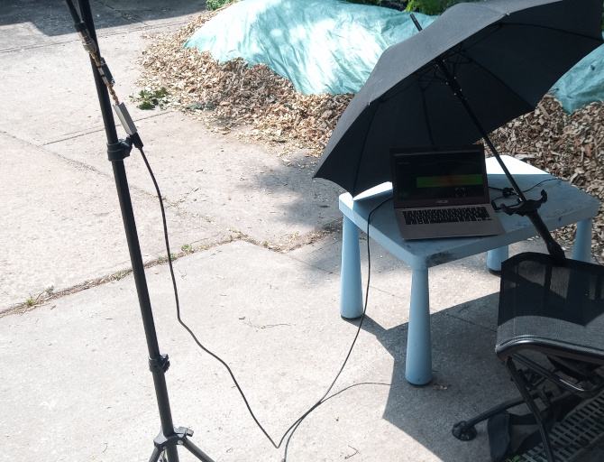 Completely professional radio lab setup
